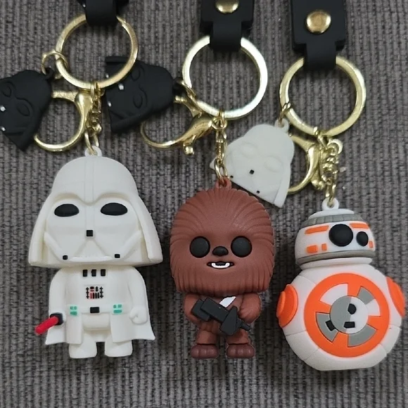Star Wars Character Keychains - Set Of 3 - Picture 7 of 9